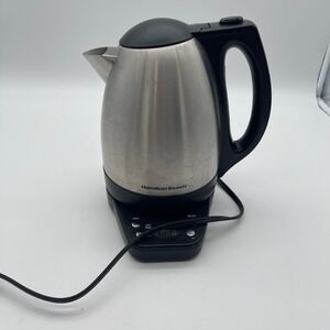 Hamilton Beach Programmable Electric Kettle Stainless Steel 1500W Model K32